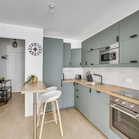 Superbe Appartement Avec Balcon Et Parking Proche Paris Saint-Denis  Buitenkant foto